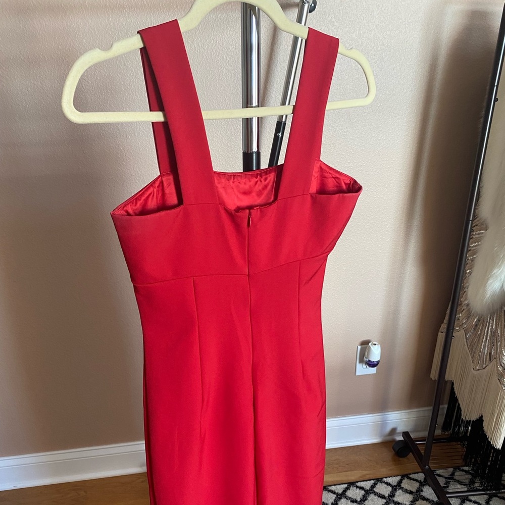 Bardot Square Neck Midi Dress - Picture 8 of 9
